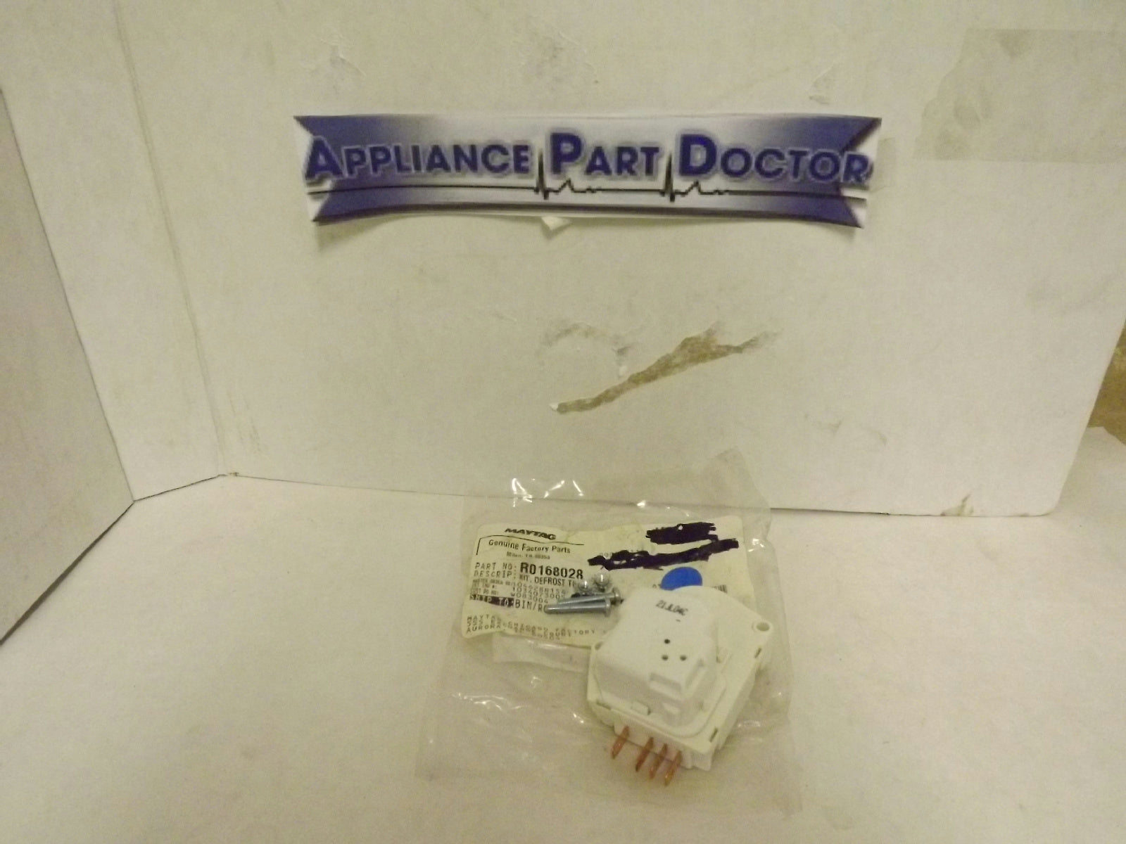 MAYTAG WHIRLPOOL REFRIGERATOR R0168028 DEFROST TIMER KIT NEW MAYTAG WHIRLPOOL REFRIGERATOR R0168028 DEFROST TIMER KIT NEW